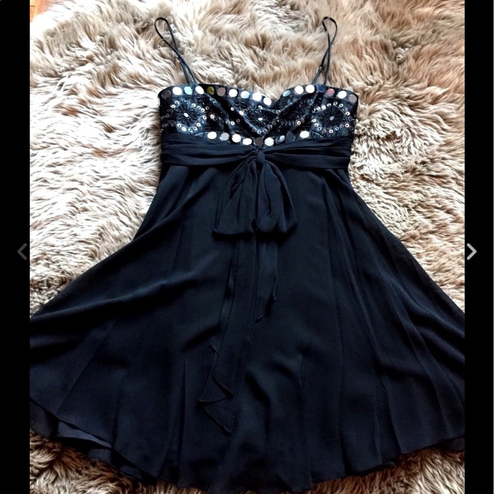 BCBG black swing dress